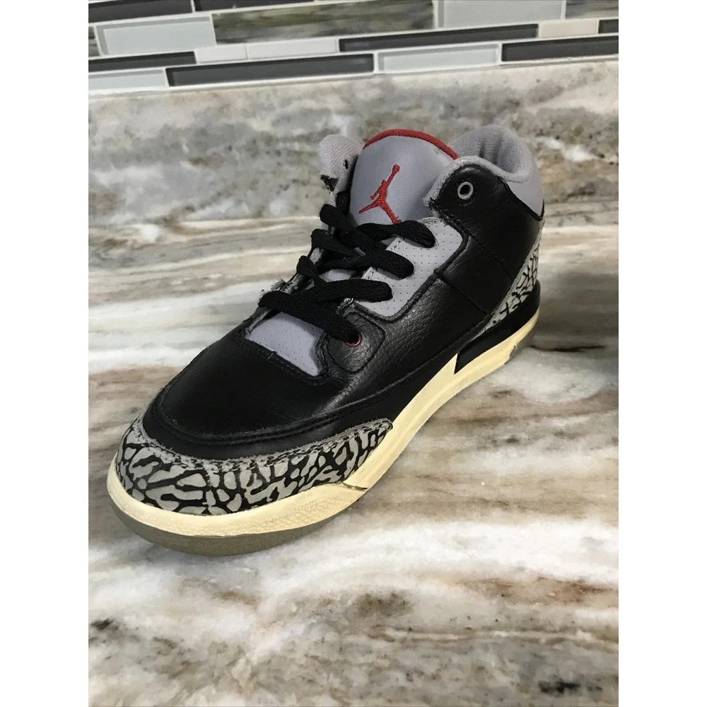 Nike Air Jordan 3 Retro PS 2011 429487-010 Youth Size 3Y Read Description!!